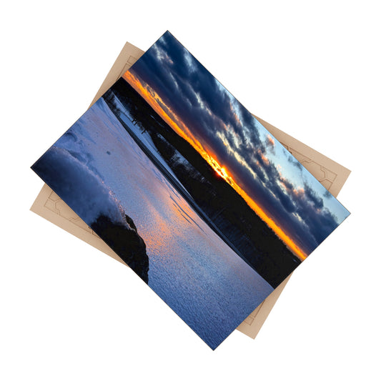 Ceramic Photo Tile/ Winter landscape